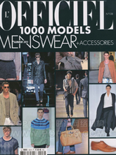 《L'Officiel men's wear + Accessory》法国专业男装配饰杂志2011夏季刊