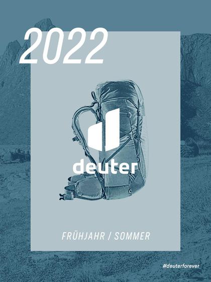 《Deuter》德国2022年春夏号运动户外箱包专业杂志
