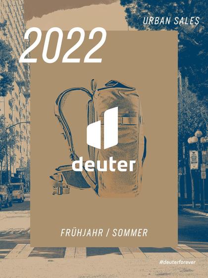 《Deuter》德国2022年春夏号运动户外箱包专业杂志（Urban Sales）