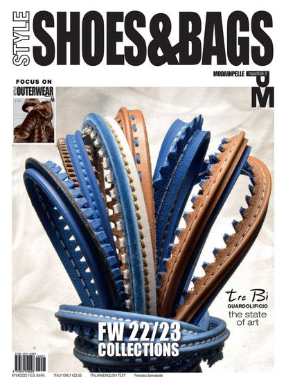 《Moda Pelle Shoes & Bags》意大利2022年02-03月号鞋包专业杂志