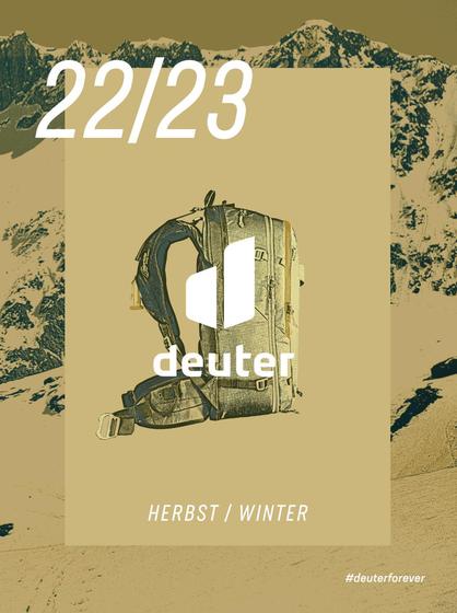 《Deuter》德国2022-23年秋冬号运动户外箱包专业杂志