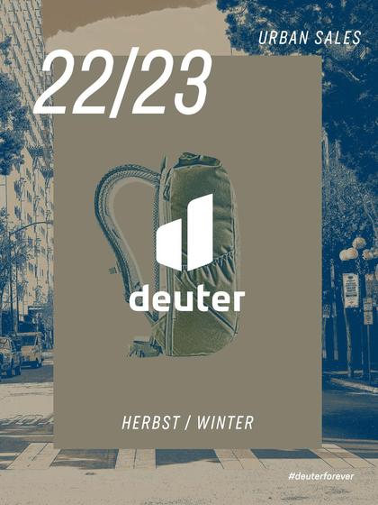 《Deuter》德国2022-23年秋冬号运动户外箱包专业杂志（Urban Sales）