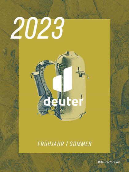 《Deuter》德国2023年春夏号运动户外箱包专业杂志