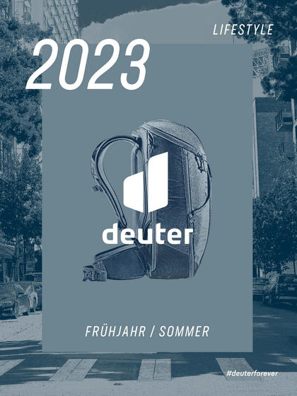 《Deuter》德国2023春夏号运动户外箱包专业杂志（Lifestyle）
