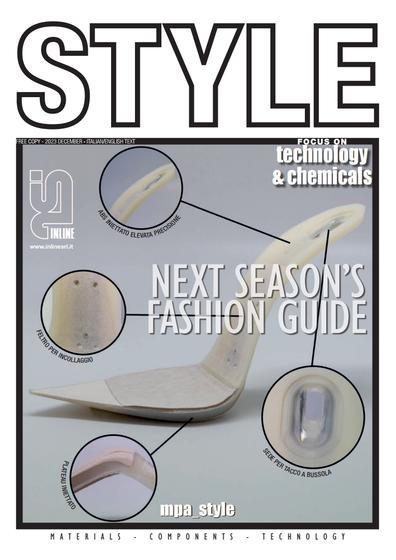 《Moda Pelle Style》意大利2023年12月号鞋包专业杂志