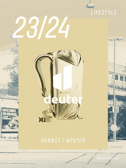 《Deuter》德国2023-24年秋冬号运动户外箱包专业杂志（Lifestyle）