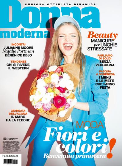 《Donna Moderna》意大利2024年03月号时尚女装杂志