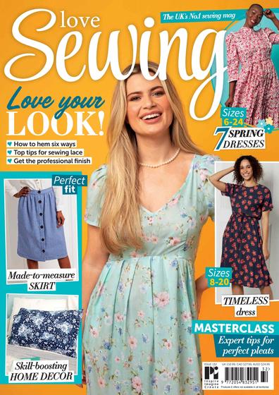 《Love Sewing》英国2024年03月号服装缝纫杂志（#132）